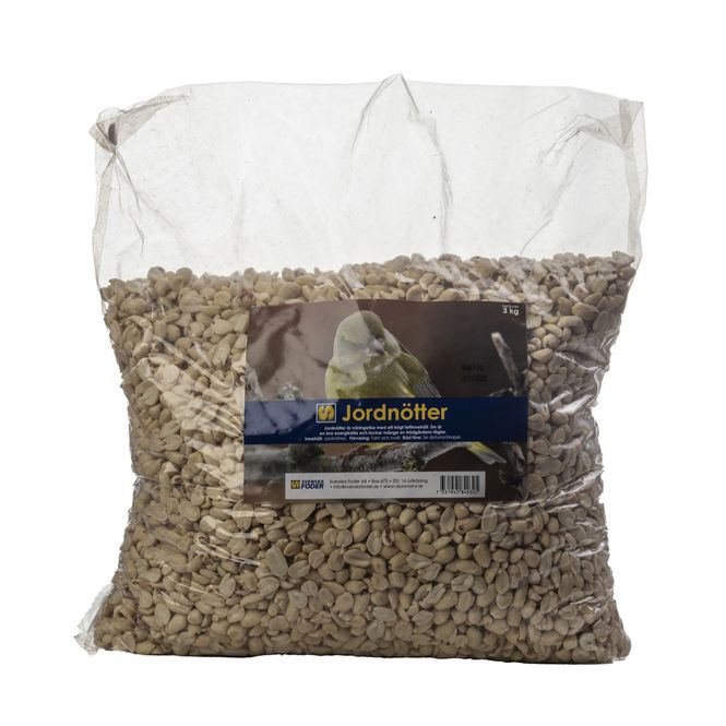 Huvudbild Jordnötter för fåglar & ekorrar 3 kg