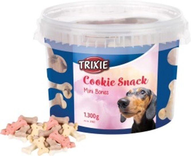 Huvudbild Trixie Hundkex, Cookie Snack Mini Bones, 1,3 kg