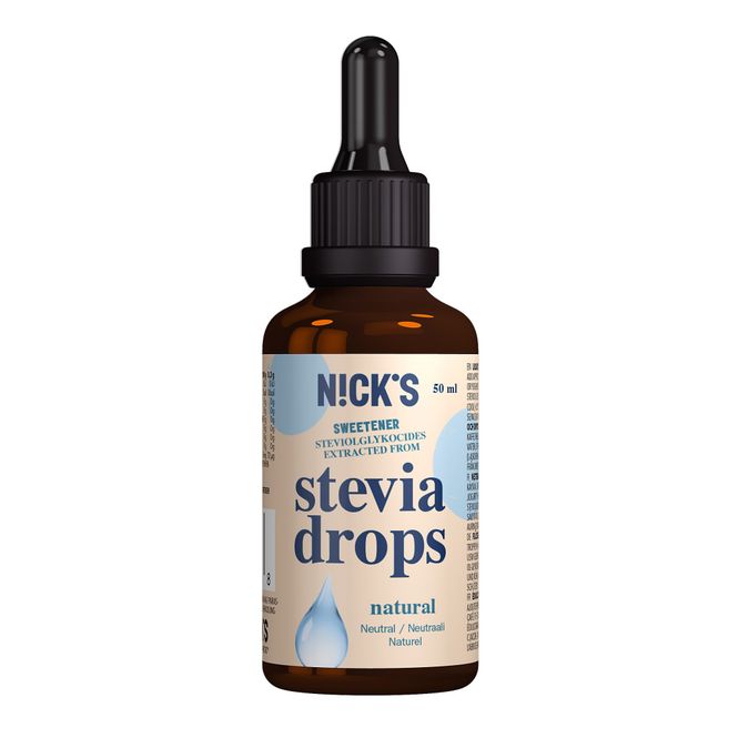 Huvudbild Stevia Drops Natural 50ml