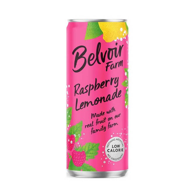 Huvudbild Hallonlemonad Low Calorie 330ml