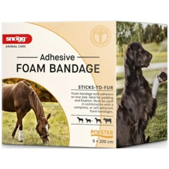 Huvudbild Snögg Foam Bandage Adhesive 9 cm x 2 m