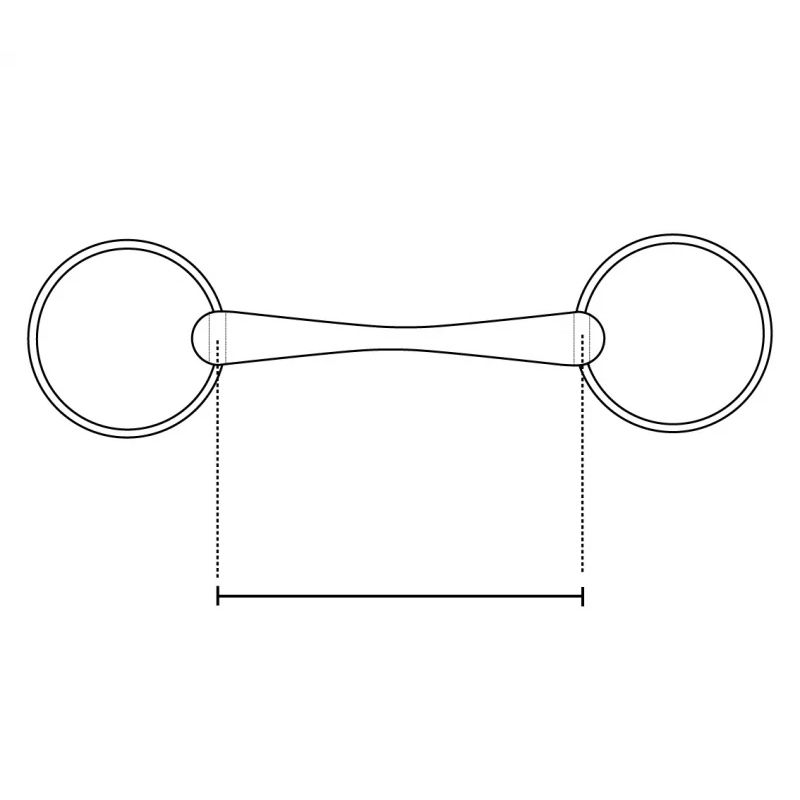 Novabett - Gummi rakt med vajer