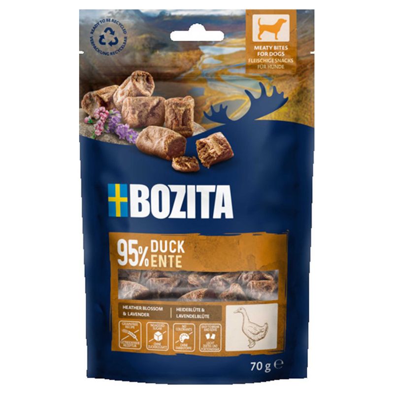 Bozita Hund Snacks Meaty Bites Duck 70g