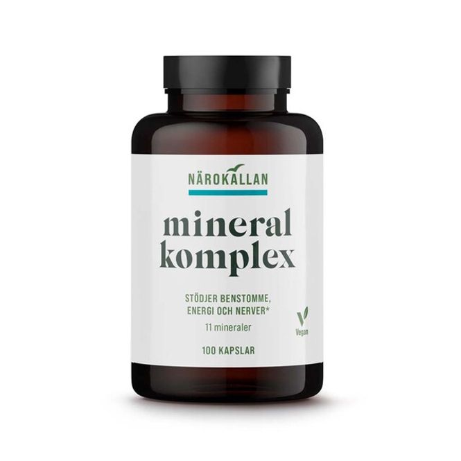 Huvudbild Mineralkomplex 100 kapslar