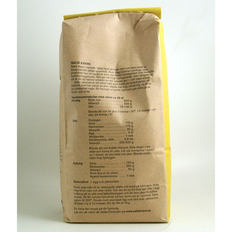 Vetemjöl 2kg EKO KRAV