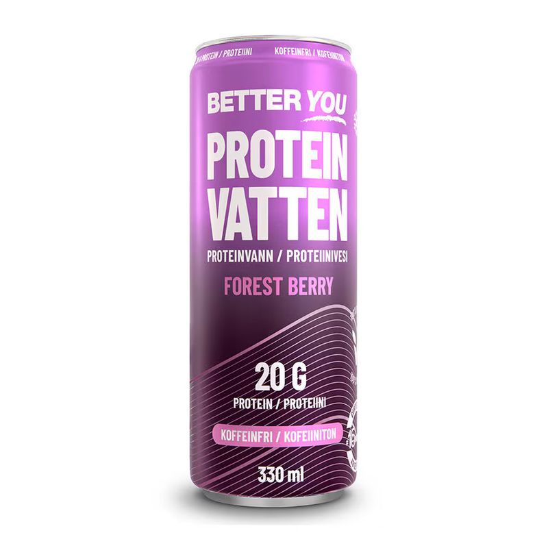Proteinvatten Forest Berry Koffeinfri 330ml