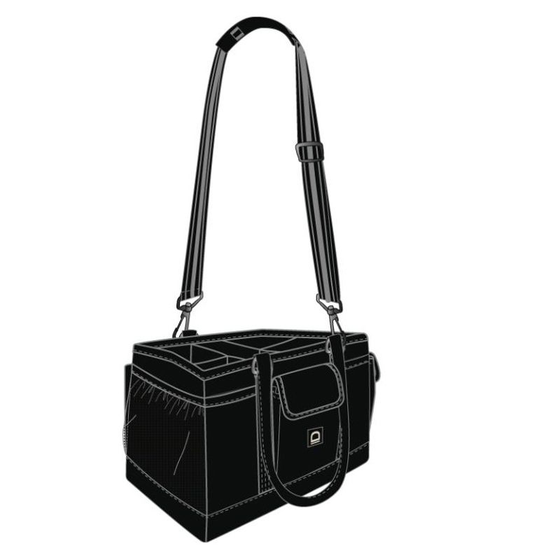Ryktväska  Equipage Squared Svart