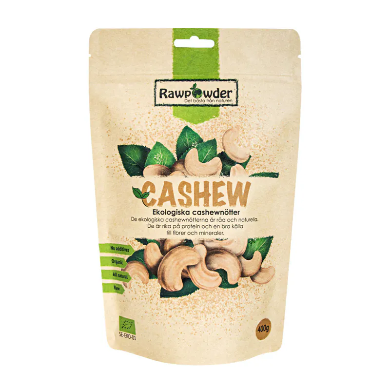 Cashew nötter hela EKO 400g