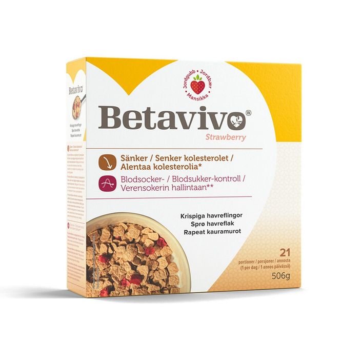 Huvudbild Betavivo Jordgubb 506g 