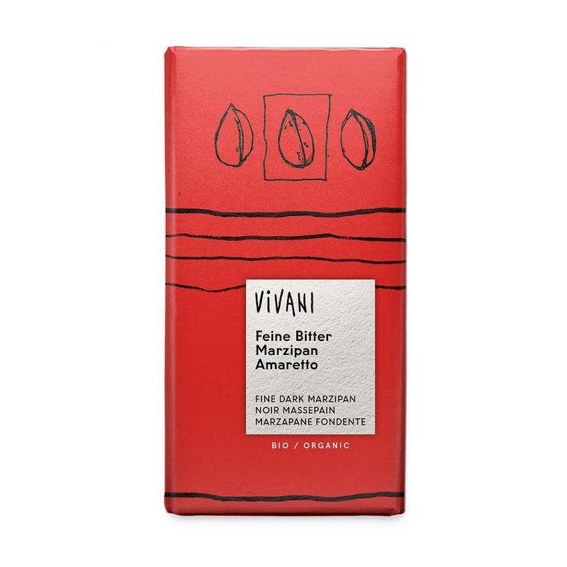 Choklad 70% Marsipan & Amaretto 100g EKO