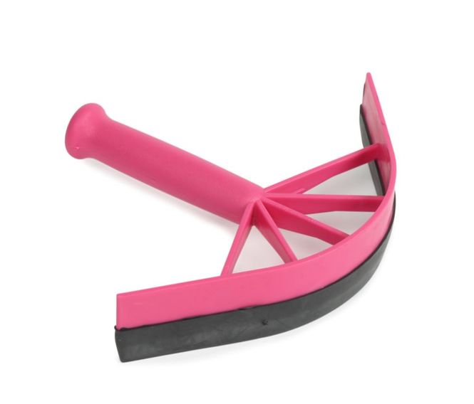 Huvudbild Svettskrapa plast enhands, Rosa