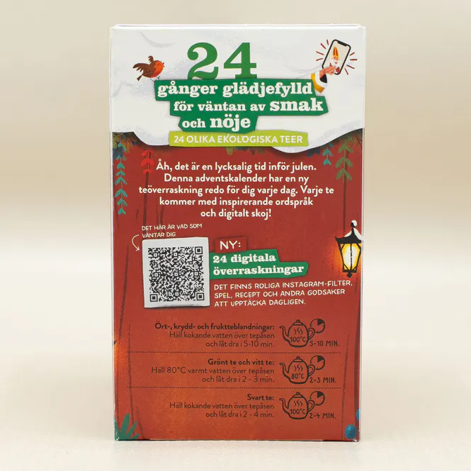 Huvudbild Adventskalender Sonnentor Te