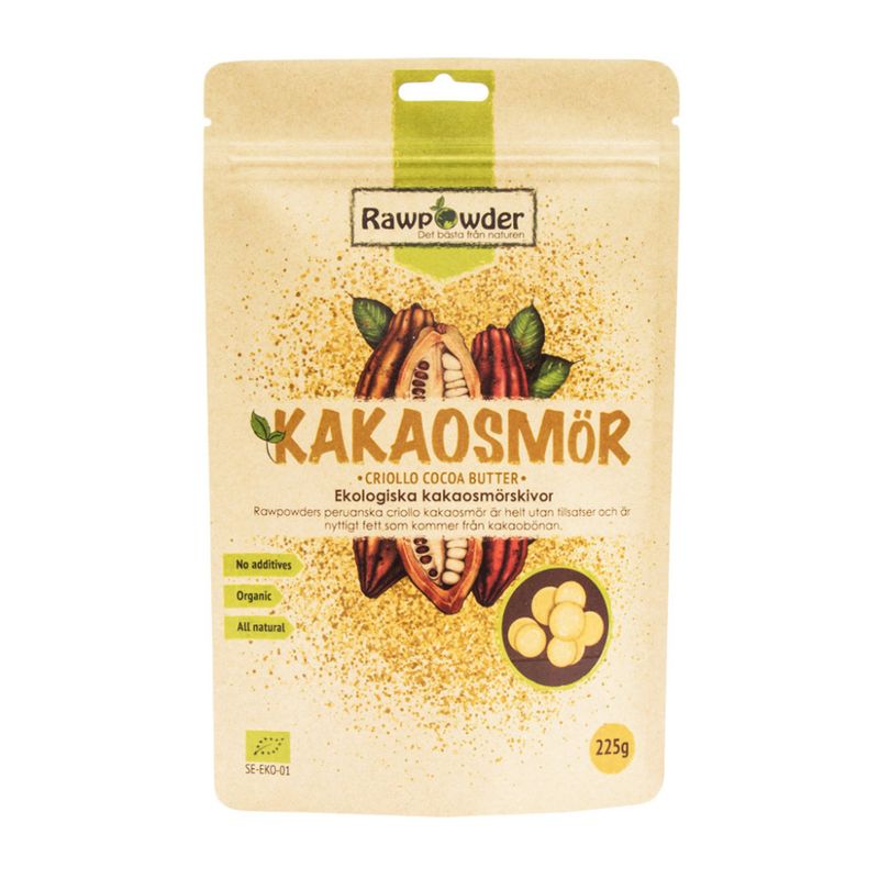 Kakaosmör wafers 225g